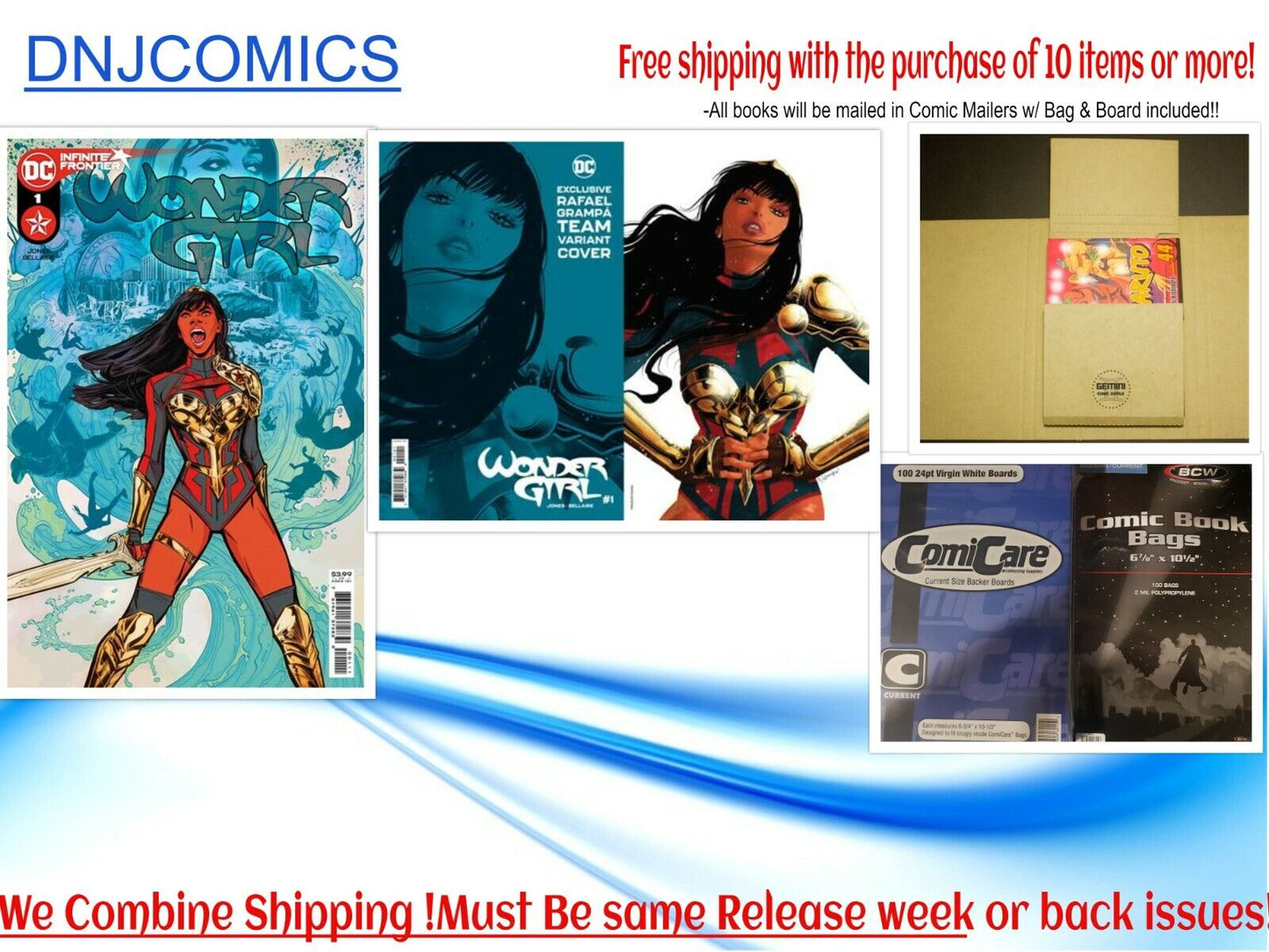 Wonder Girl #1 -Cover A & D Set - Presale - 5/18 2021 DC Comics