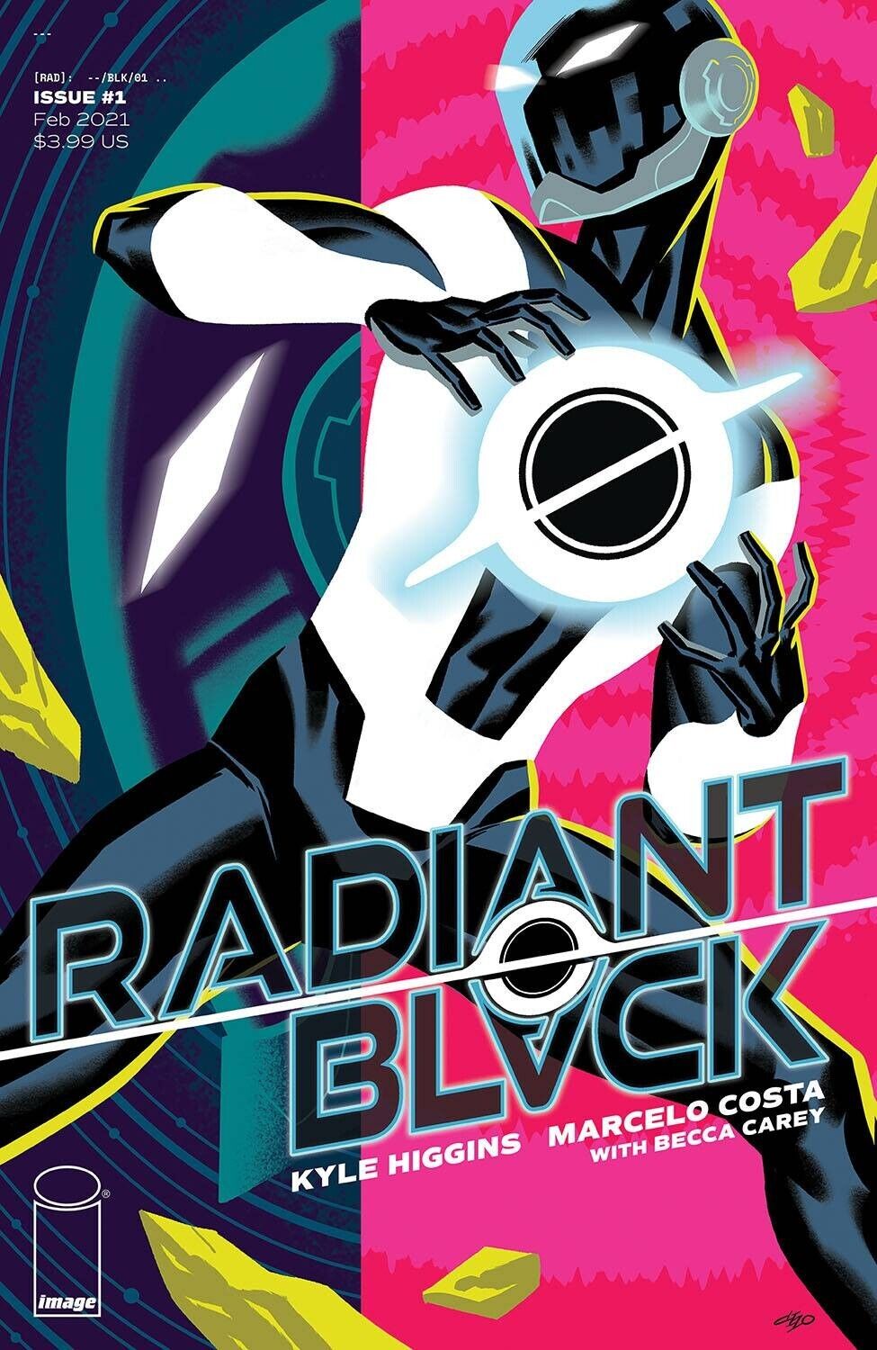 RADIANT BLACK #1 IMAGE COMICS 2021 CVR A CHO 1ST PRINT !! NM