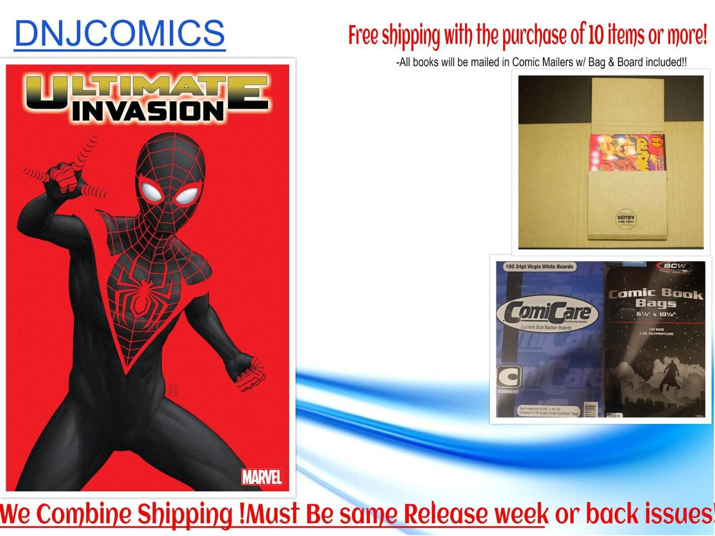 ULTIMATE INVASION 1 JOHN TYLER CHRISTOPHER NEGATIVE SPACE VAR PRESALE