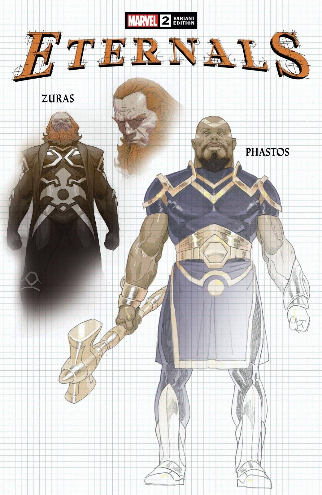 ETERNALS #2 PHIL JIMENEZ 1:25 VAR MARVEL