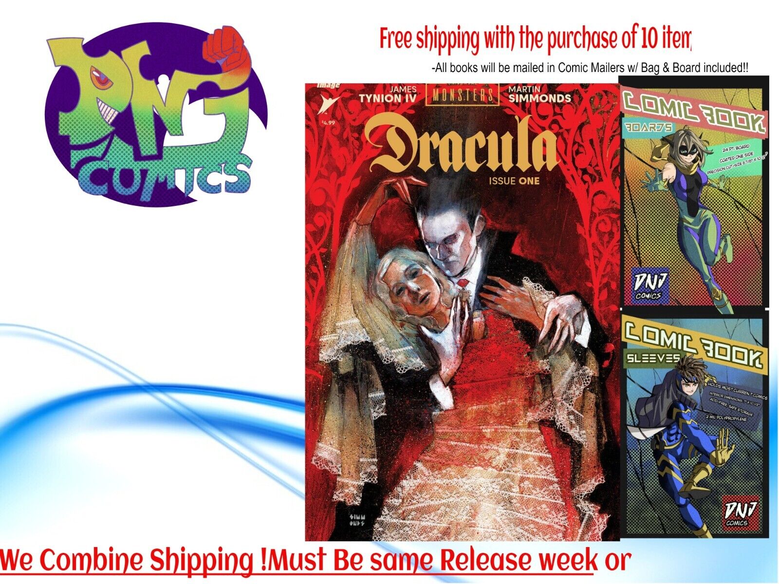 universal monsters dracula comic UNIVERSAL MONSTERS DRACULA #1 SIMMONDS PRESALE – DNJComics