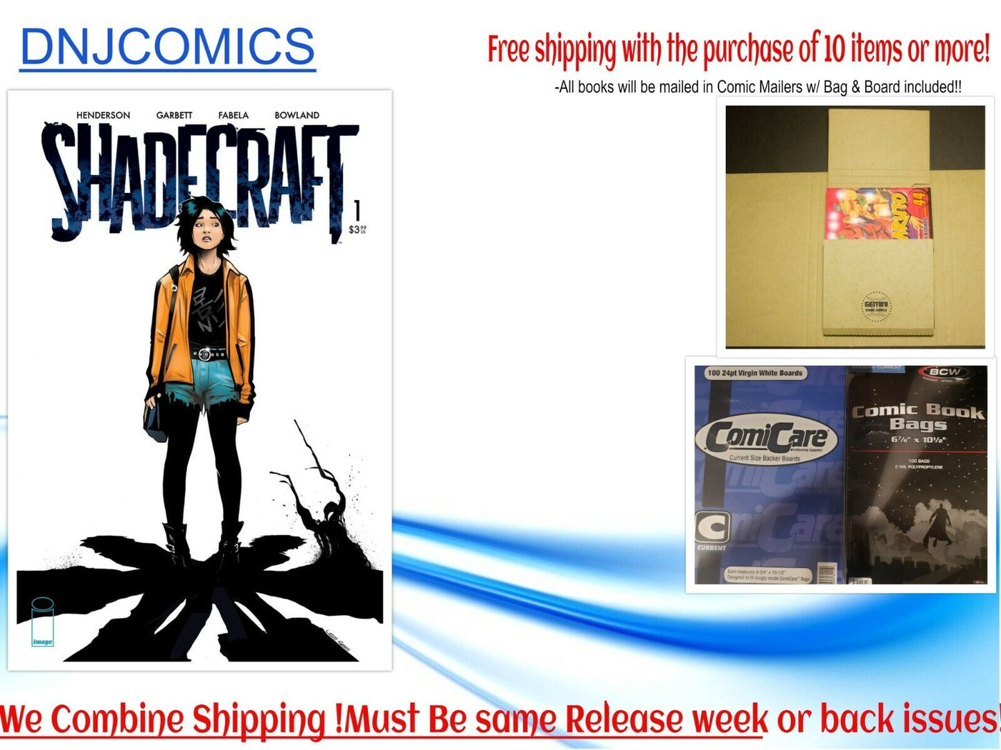 SHADECRAFT #1 Cover A GARBETT IMAGE COMICS NM