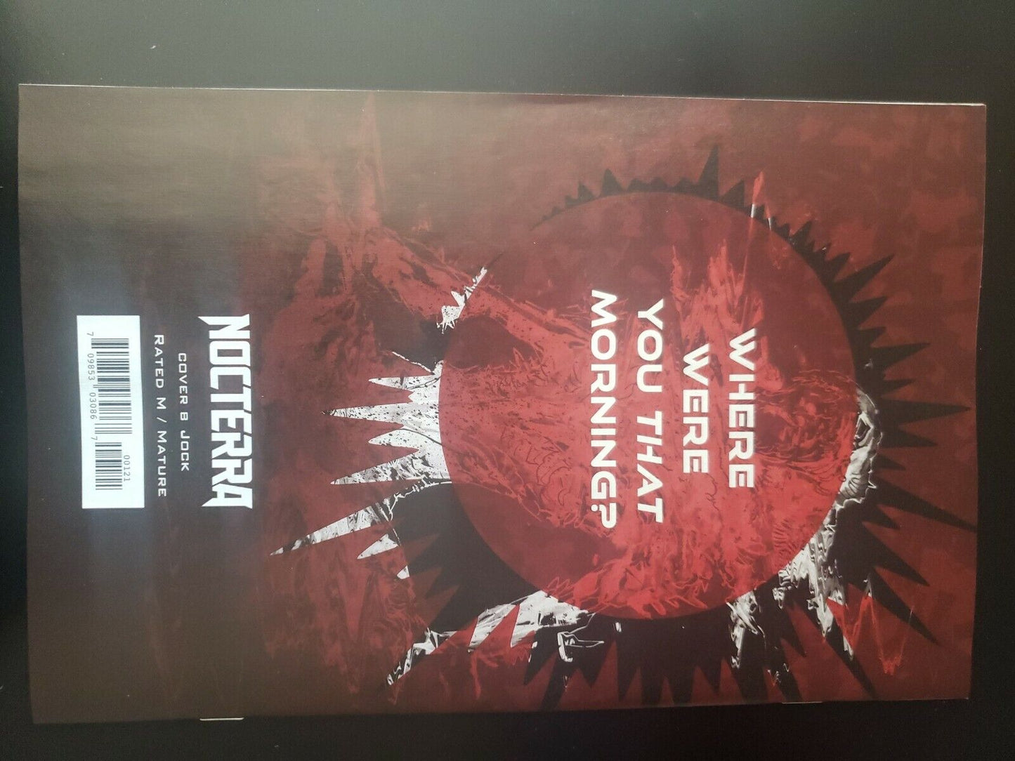 NOCTERRA #1 CVR B JOCK DANIEL SNYDER & MOREY IMAGE COMICS NM