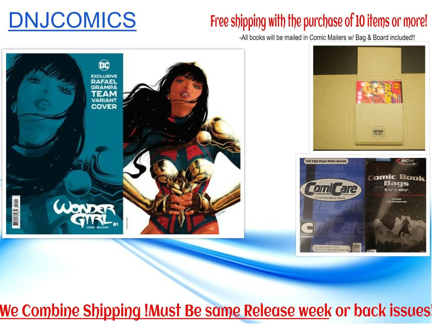 Wonder Girl #1 - Foil Grampa Team Variant Cover 2021 DC Comics-Free ship promo