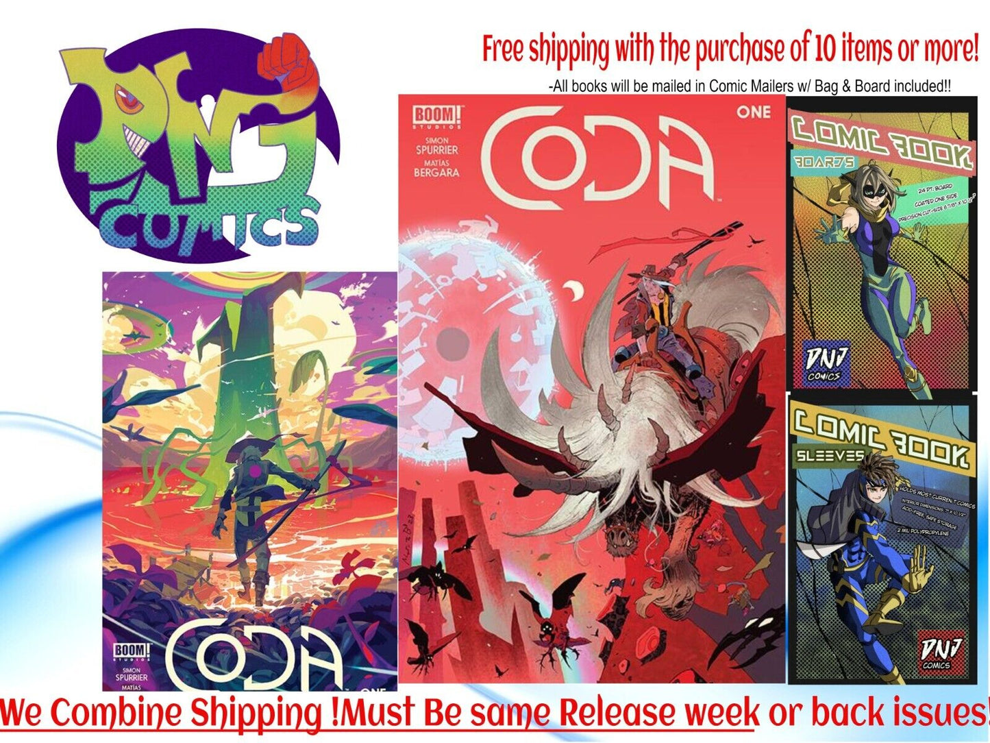 CODA #1 (OF 5) CVR A & B PRESALE