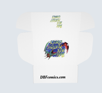 Dark Blue Fantasy comic book storage & shipping boxes 25 pack 12×8×3