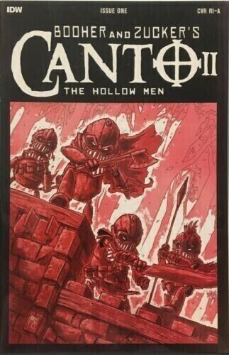 Canto II The Hollow Men #1 1:10 TMNT Homage RI-A Cover IDW 2020 NM