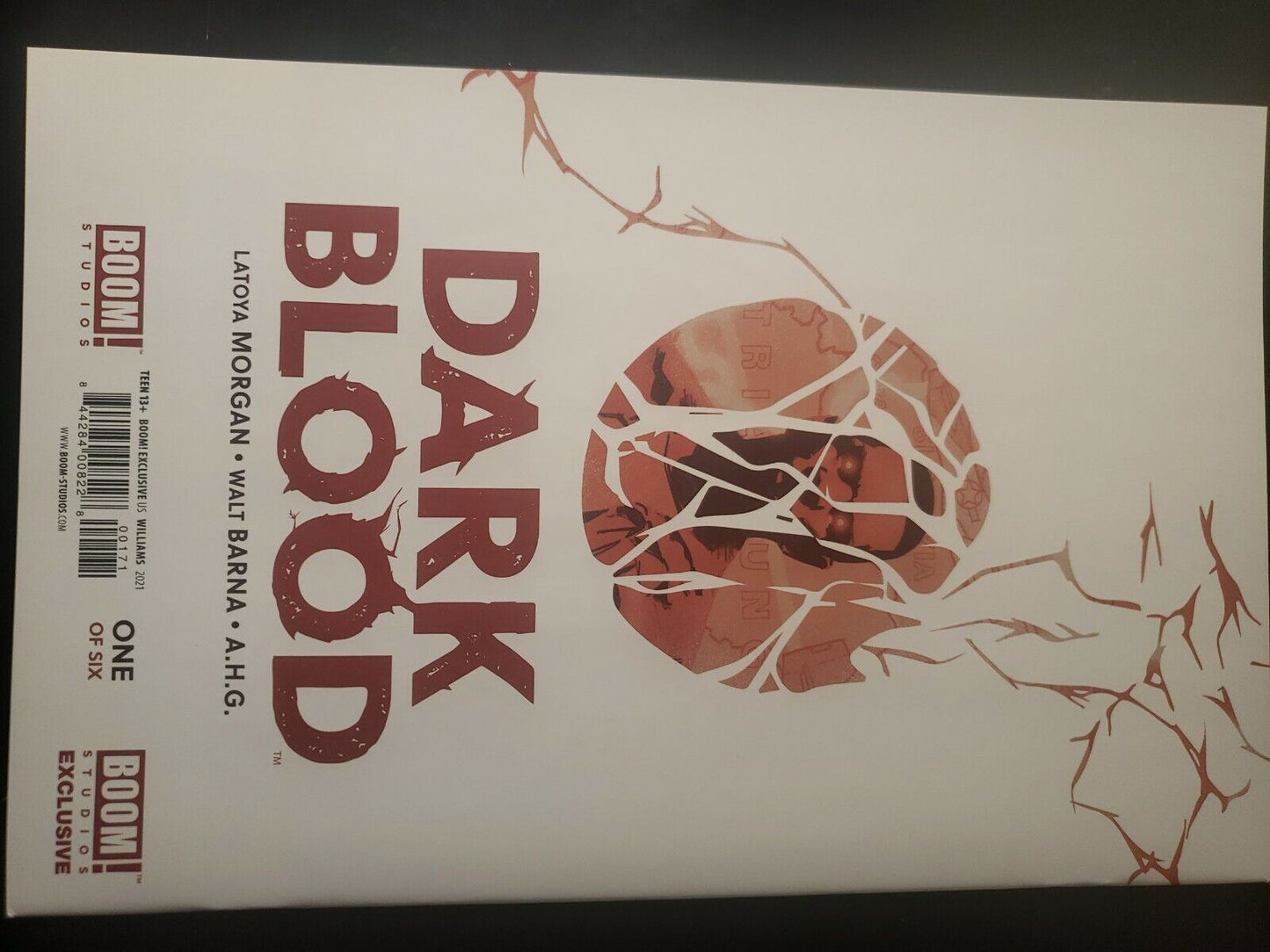 DARK BLOOD #1 BOOM Studios Store EXCLUSiVE LTD to 250 Marcus Williams Cover NM