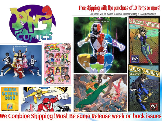 MMPR 30TH ANNV SPECIAL #1 CVR abcdef set  PRE-SALE