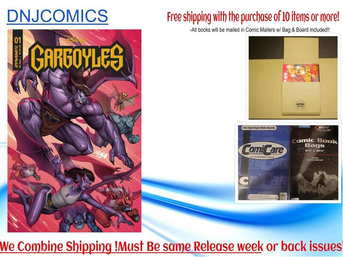 GARGOYLES #1 CVR A NAKAYAMA 2022 PRESALE