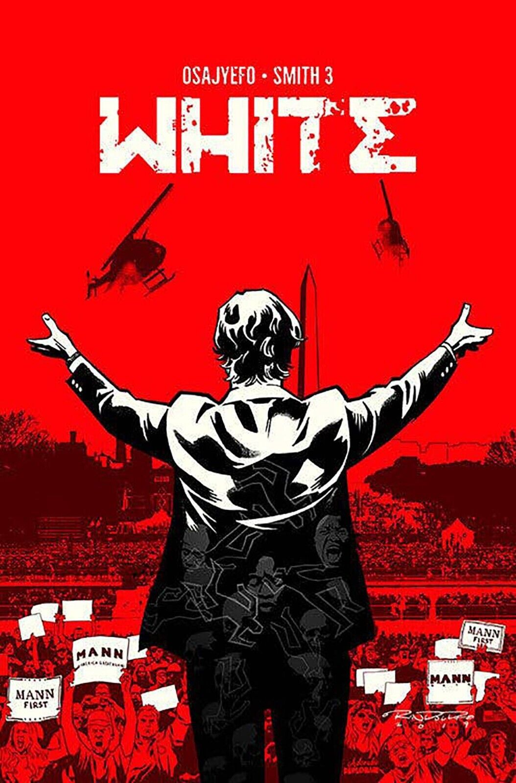 White #1 Randolph First Print A Cover Limited 2500 Copies Black Mask 2021 NM