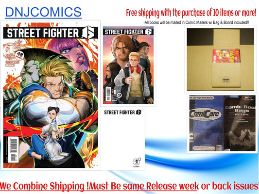STREET FIGHTER 6 #1 (OF 4) CVR ABC  SHINKIRO 2023 PRESALE