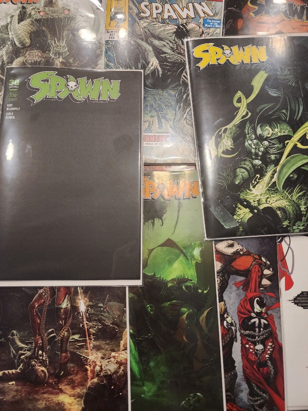 Spawn #311-343 Lot Mcfarlane Image Comics  NM 25 Books