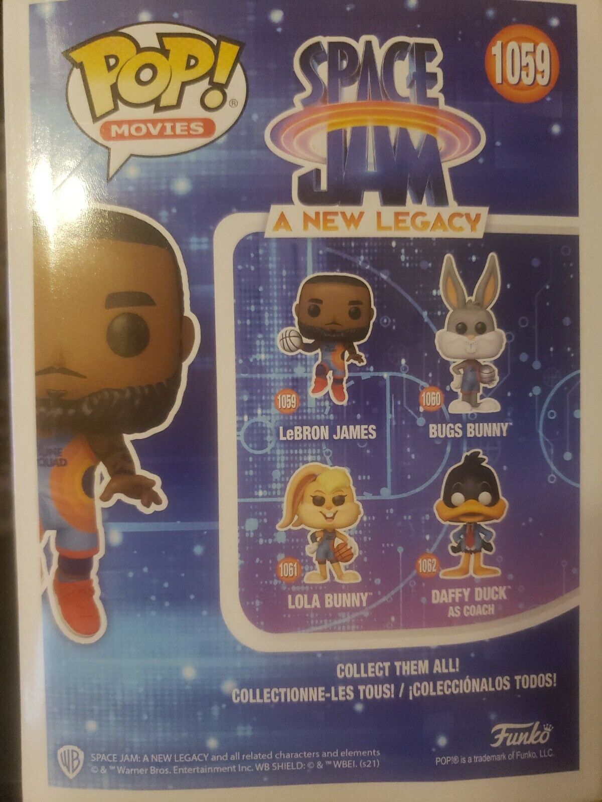 Funko Pop! Movies #1059 Space Jam A New Legacy LeBron James