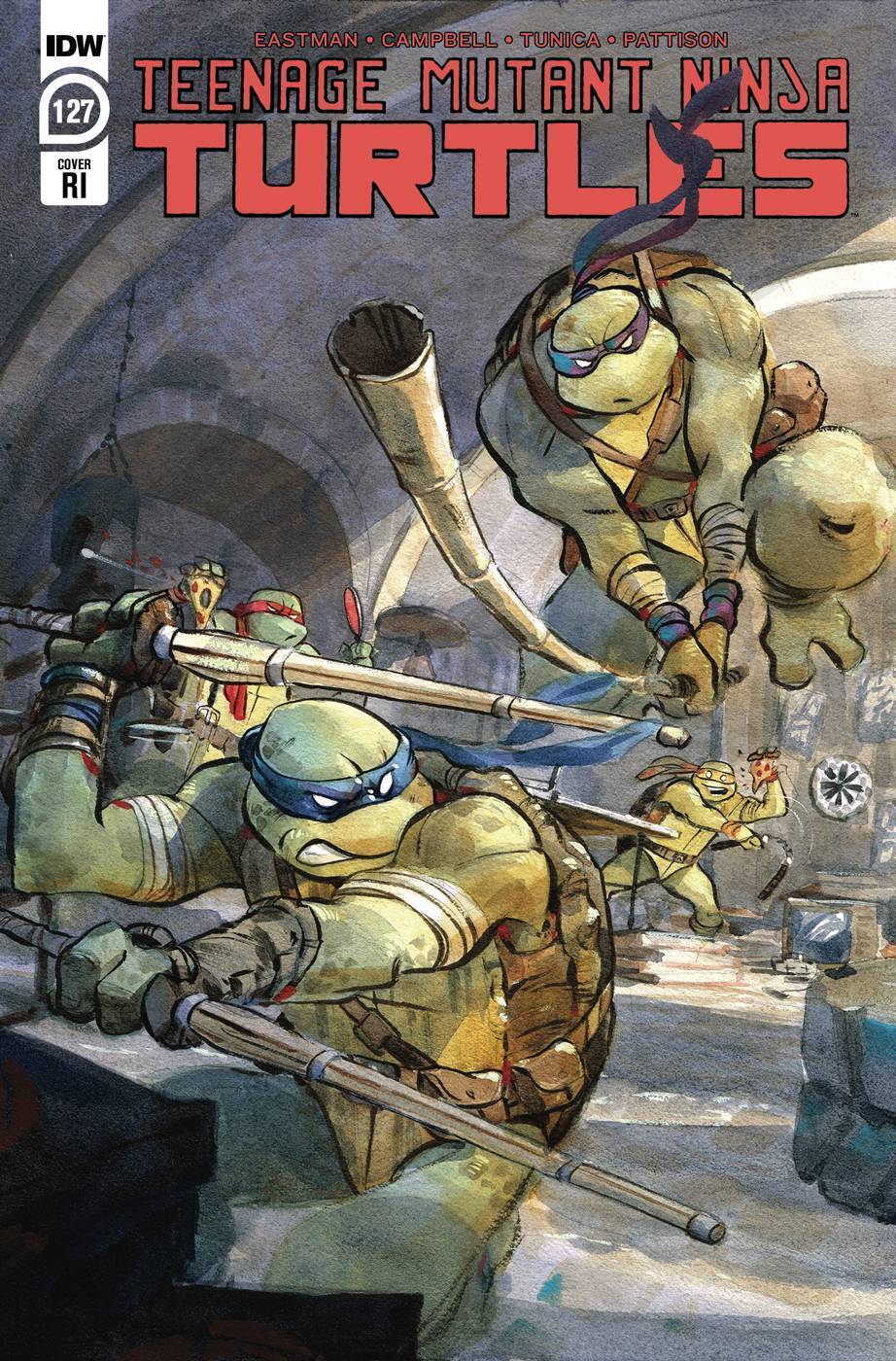 Teenage Mutant Ninja Turtles #127 1:10 Incentive Var 2022 IDW Comics NM