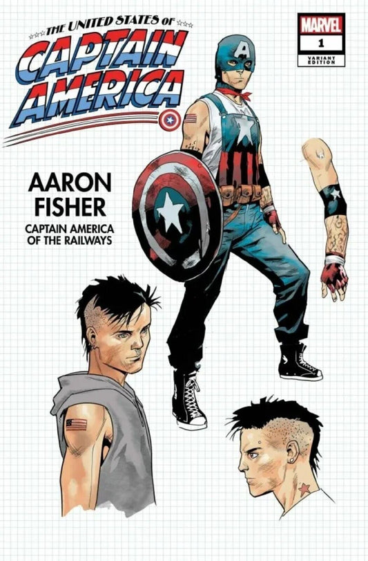 The United States of Captain America #1 (MARVEL, 2021, Ferreira Variant)