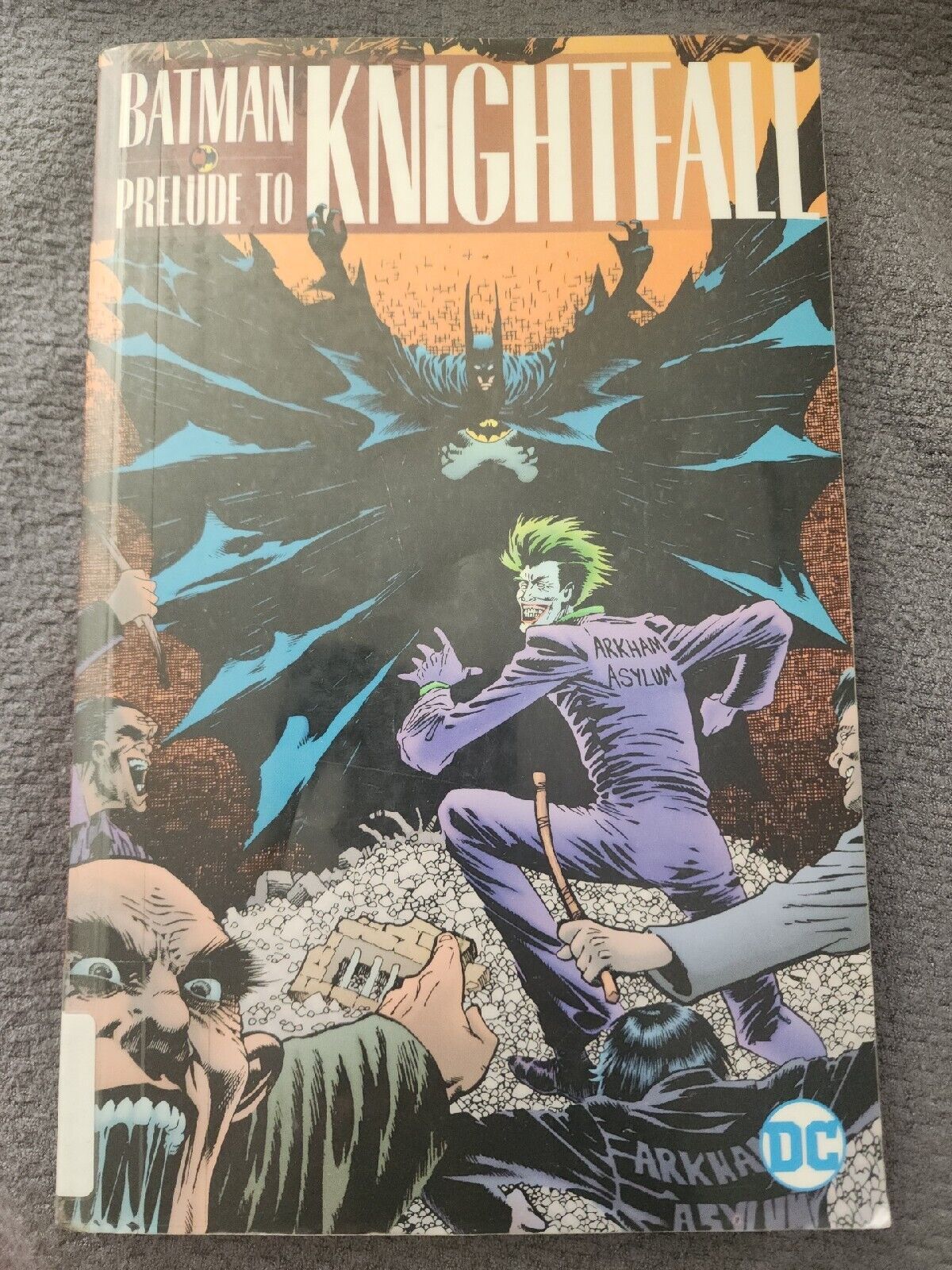 Batman: Prelude to Knightfall by Dixon paperback Used