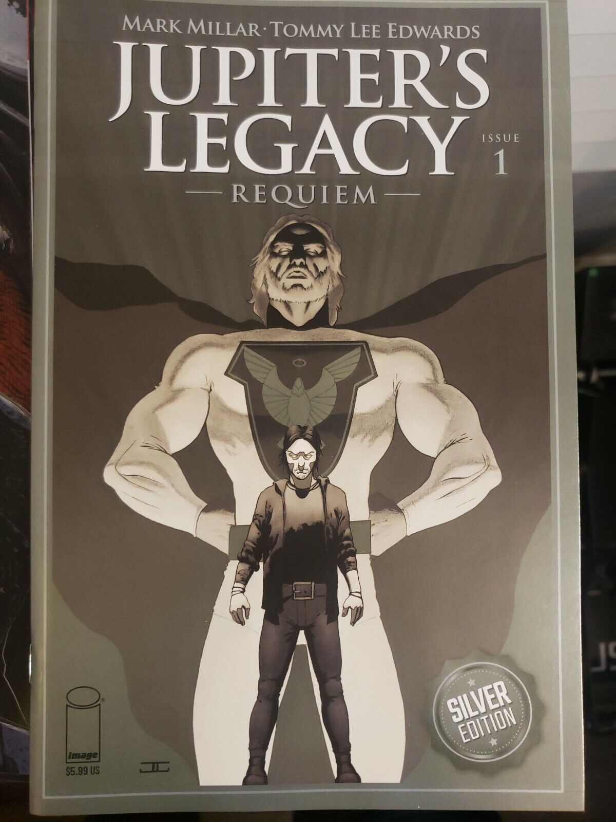 Jupiters Legacy Requiem #1 Image 1:10 Silver Foil Edition Variant 2021🔥NM