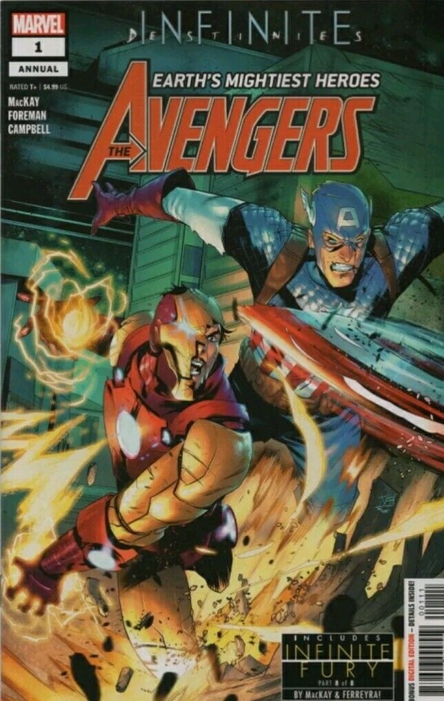 Avengers Annual 1 2021 Cover A 1st Appearance Of Multitude Marvel 1st Print NM🔥