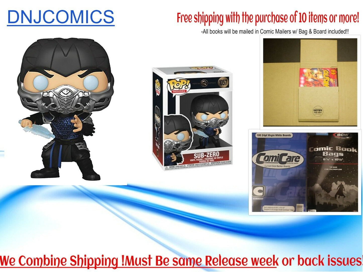 Funko POP Movies: Mortal Kombat - Sub-Zero PREODER CONFIRMED 6/30 2021 Pre-sale