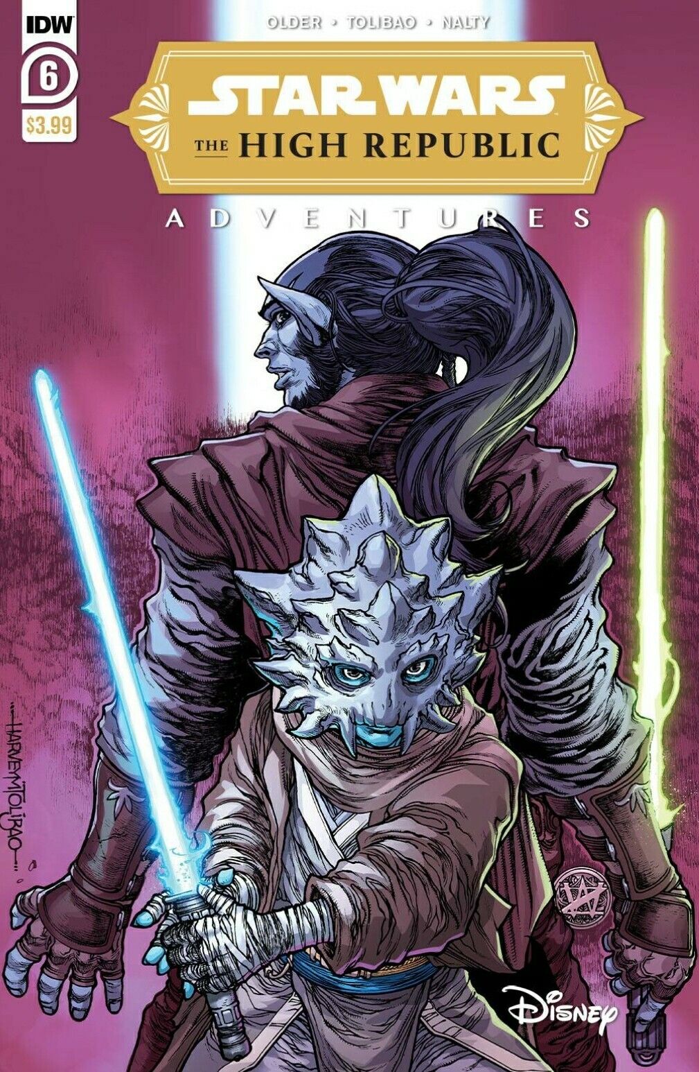 Star Wars High Republic Adventures #6 Main Cover Presale 07/21 2021 NM 🔥