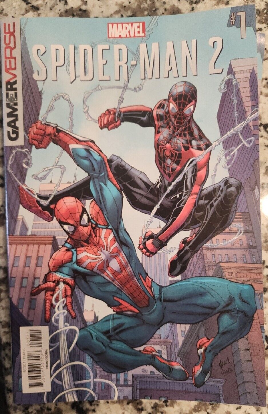 SPIDER-MAN 2 GAMERVERSE #1 PROMOTIONAL COMIC BOOK 2023 MILES MORALES NM