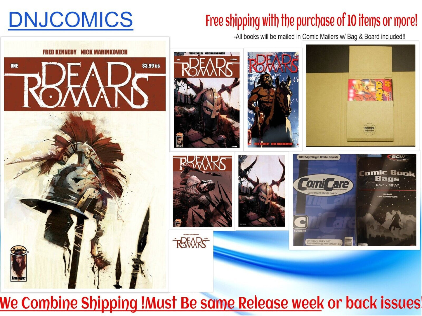 DEAD ROMANS #1 (OF 6) CVR A-F  2023 NM  PRESALE