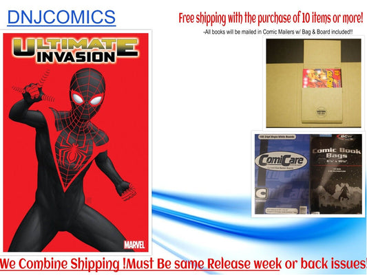 ULTIMATE INVASION 1 JOHN TYLER CHRISTOPHER NEGATIVE SPACE VAR  PRESALE