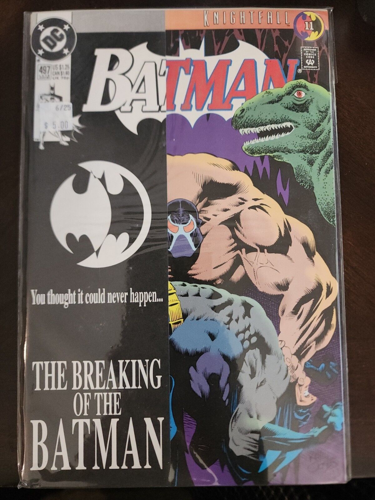 Batman Issue #497 (Late July 1993, DC Comics)