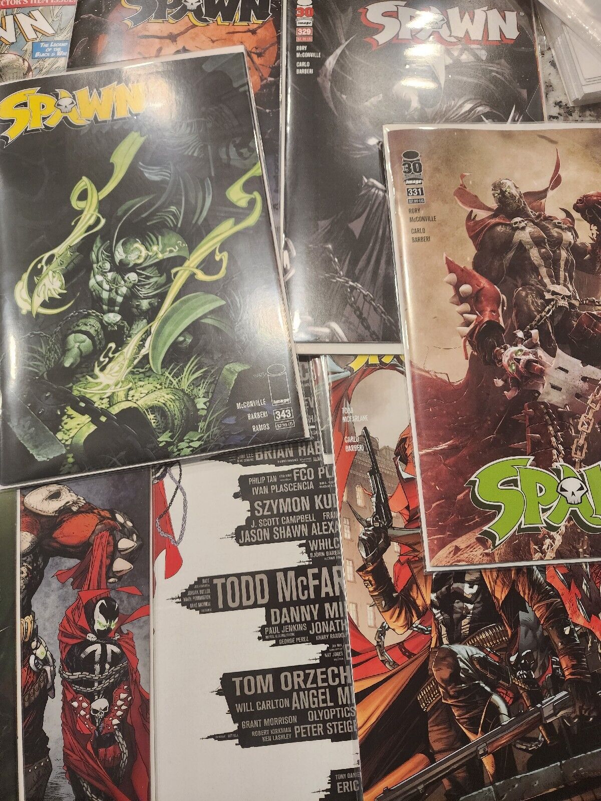 Spawn #311-343 Lot Mcfarlane Image Comics  NM 25 Books