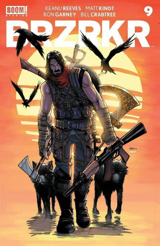 BRZRKR (BERZERKER) #9 - Ramos 1:10 Variant - NM - Boom! - 2022