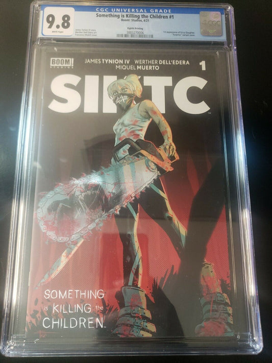 Something is Killing the Children #1 8th print variant CGC 9.8 NM