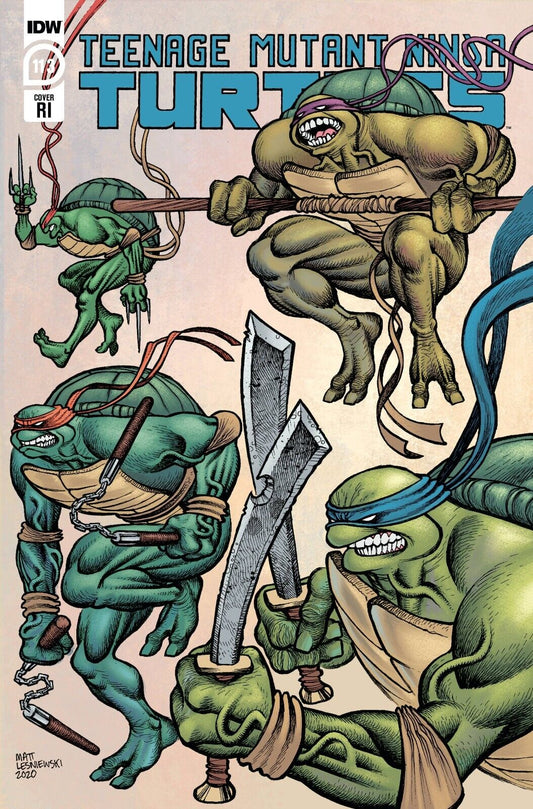 TEENAGE MUTANT NINJA TURTLES #113 NM 1ST TOKKA & RAHZAR TMNT IDW COMICS 2020