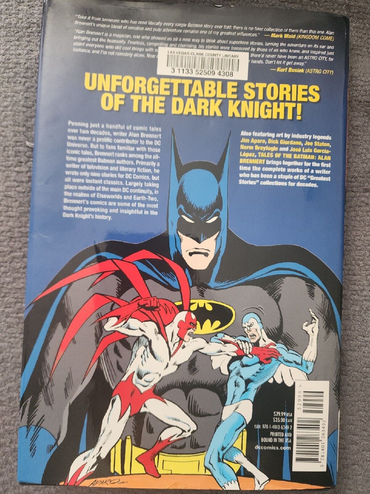 Tales Of The Batman Alan Brennert by Alan Brennert: Used Hardcover