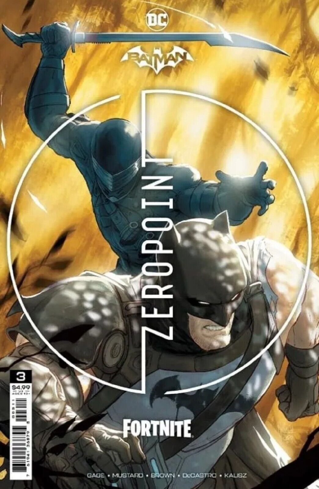 Batman Fortnite Zero Point #3 Mikel Janin Var Cover 1st Print DC Comics 2021