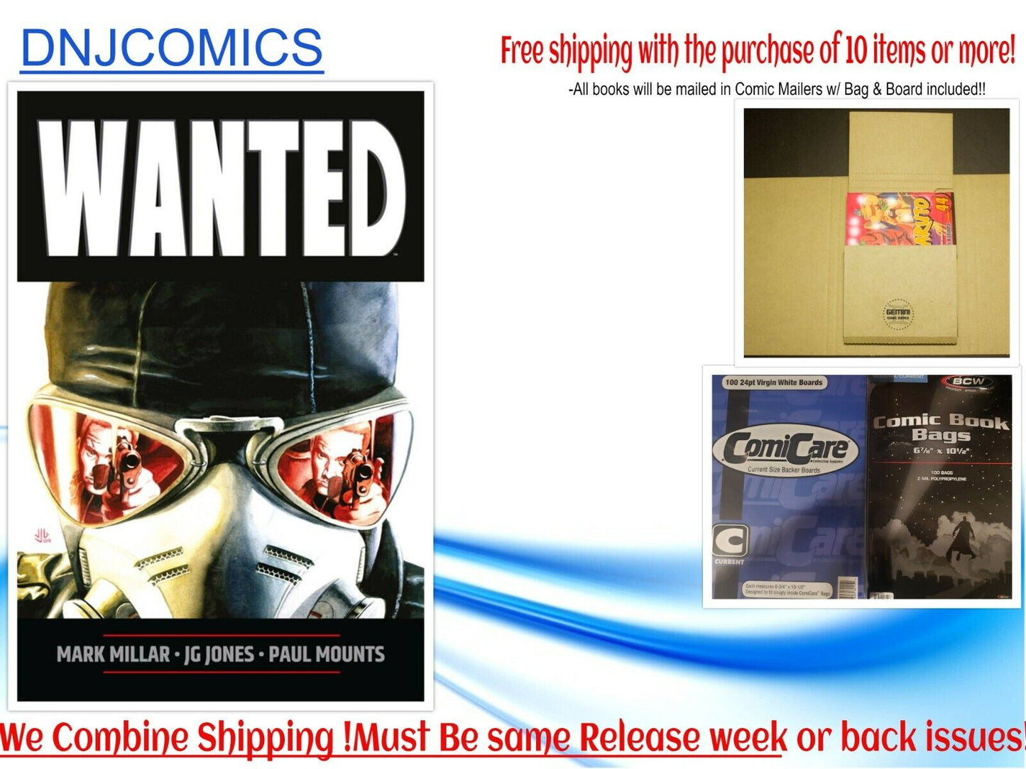 WANTED GN TPB (NEW PRINTING) MARK MILLAR NEW/UNREAD