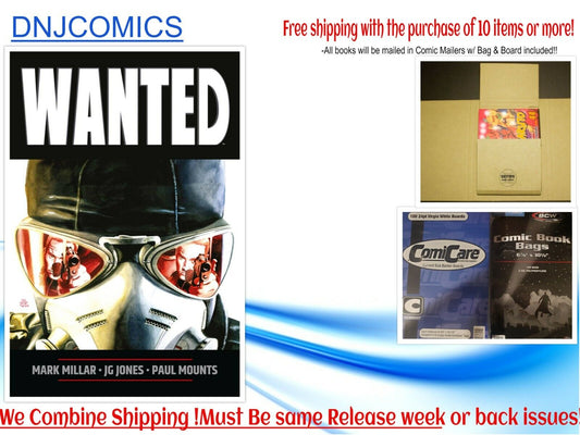 WANTED GN TPB (NEW PRINTING) MARK MILLAR NEW/UNREAD