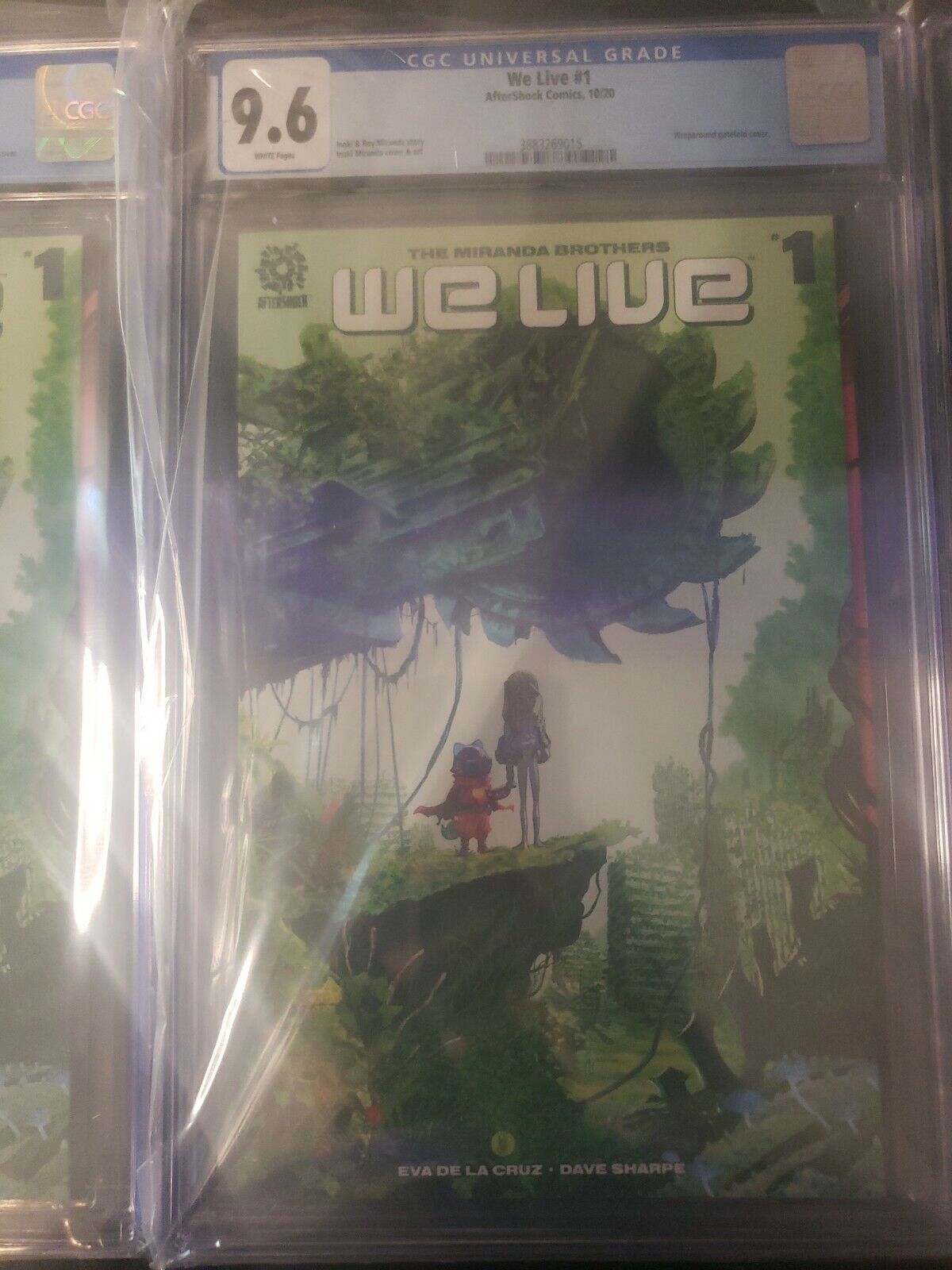 We Live 1 CGC 9.6 AfterShock Roy and Inaki Miranda Wraparound Gatefold cover