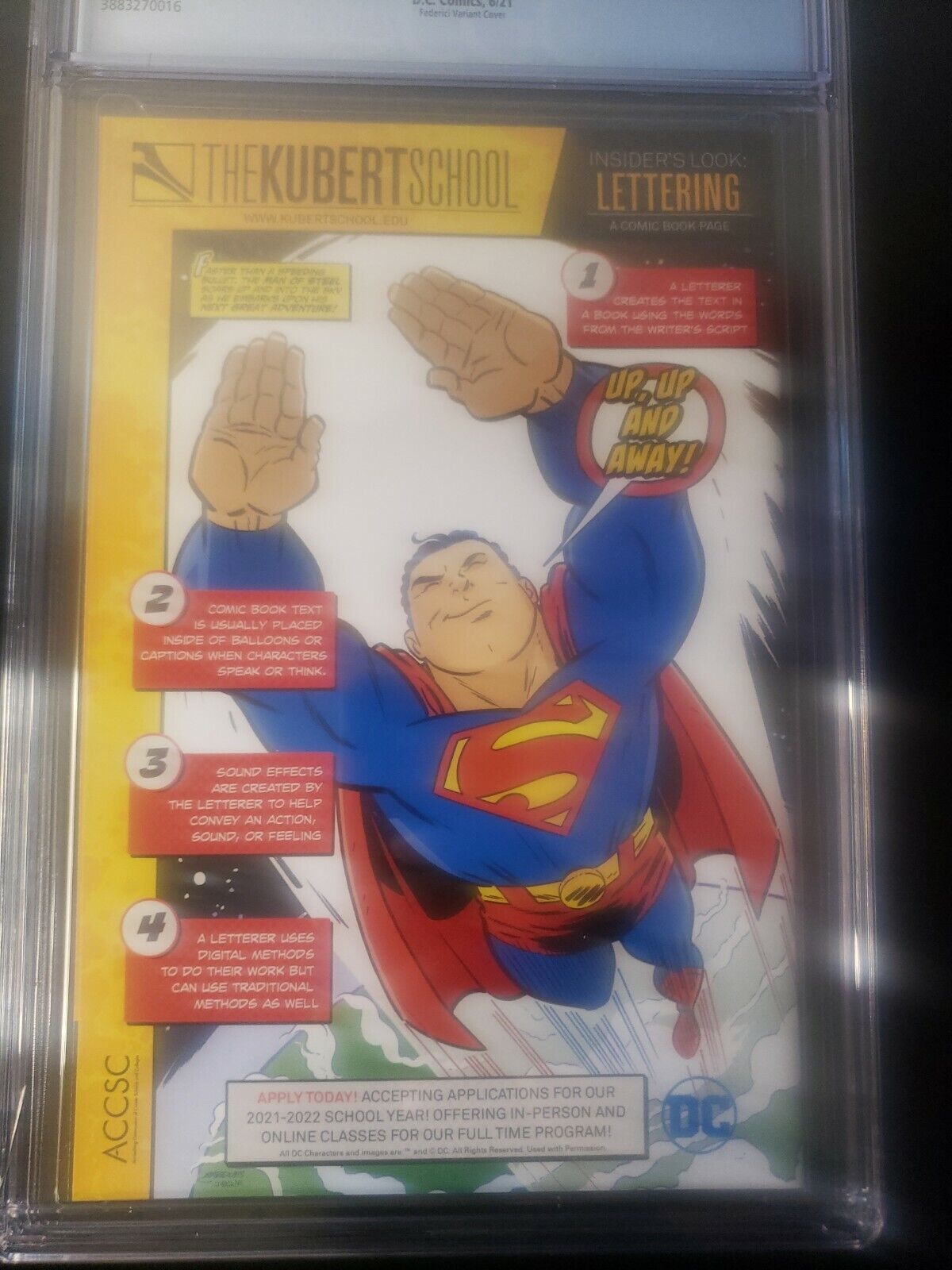 Robin 1D Federici 1:25 Variant CGC 9.6 2021 DC Comics