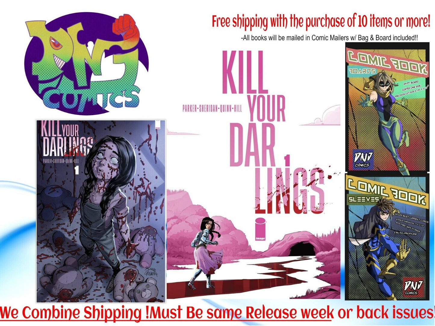 KILL YOUR DARLINGS #1 CVR A & B  PRESALE