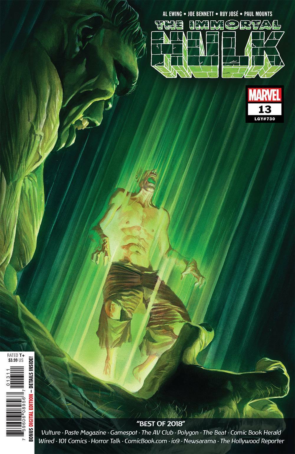 Immortal Hulk 13 Marvel Comics 1st Print Absorbing Man joins Gamma Flight NM HOT