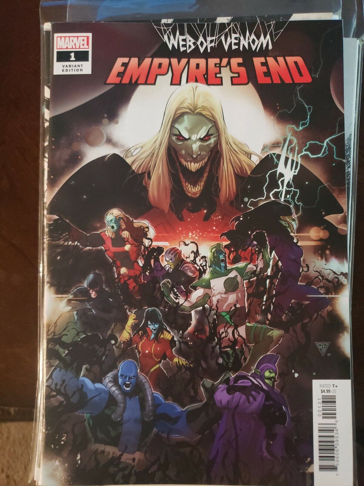 WEB OF VENOM EMPYRES END #1 SILVA 1:50 VARIANT 2020 MARVEL COMICS 11/4/20 NM 🔥