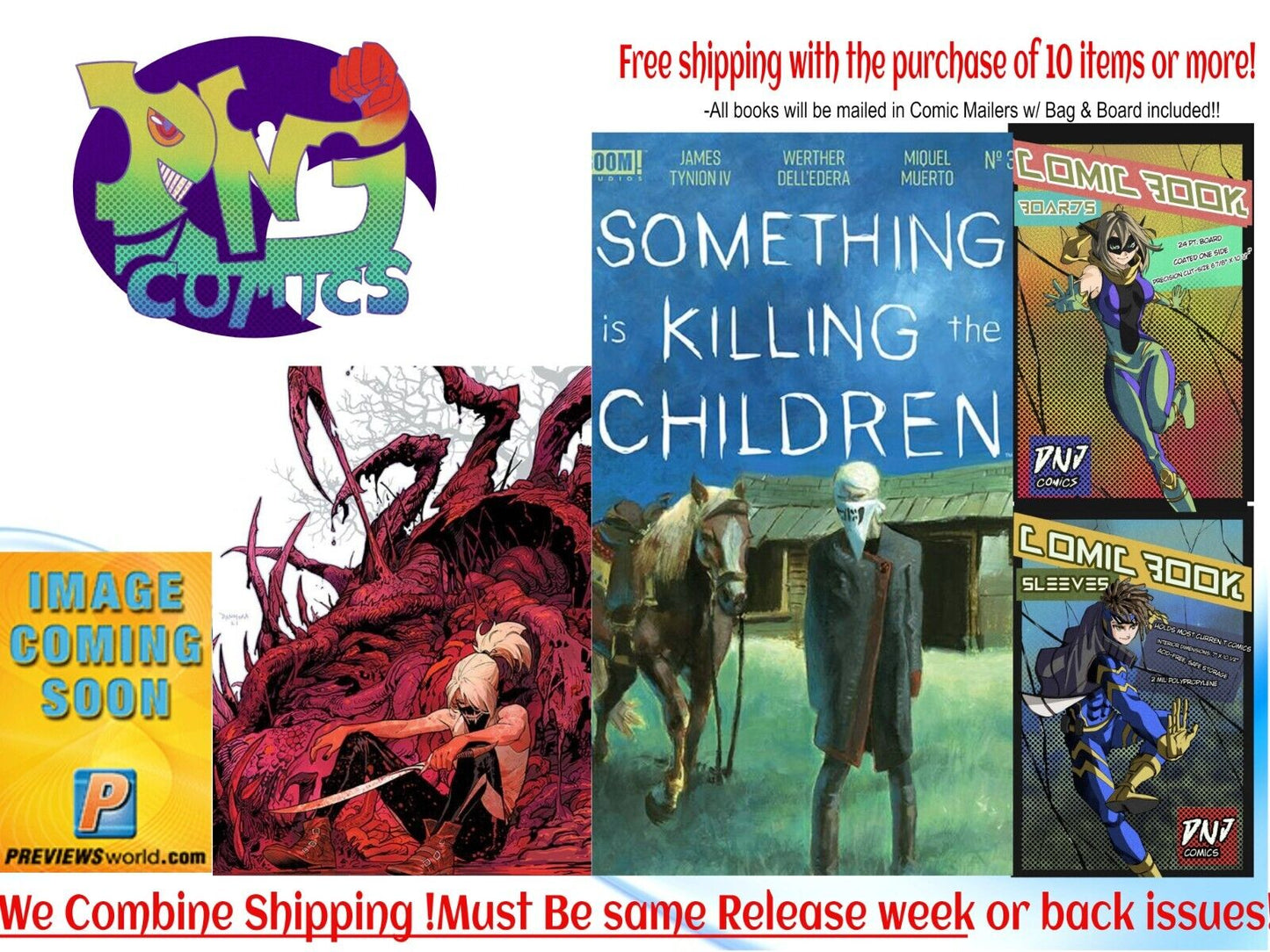 SOMETHING IS KILLING THE CHILDREN 32  Three cover set  A & B & FOC VAR  Presale