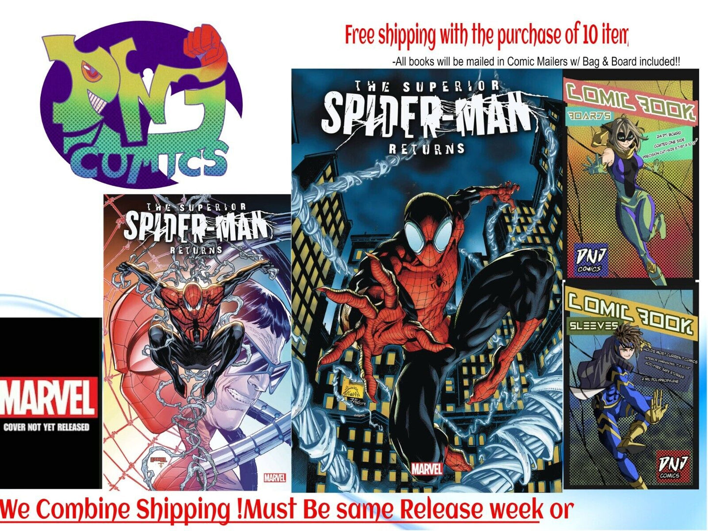 SUPERIOR SPIDER-MAN RETURNS 1 abc PRESALE