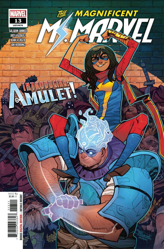 Magnificent Ms. Marvel #13 (2020, Marvel) 1st Appearance of Amulet