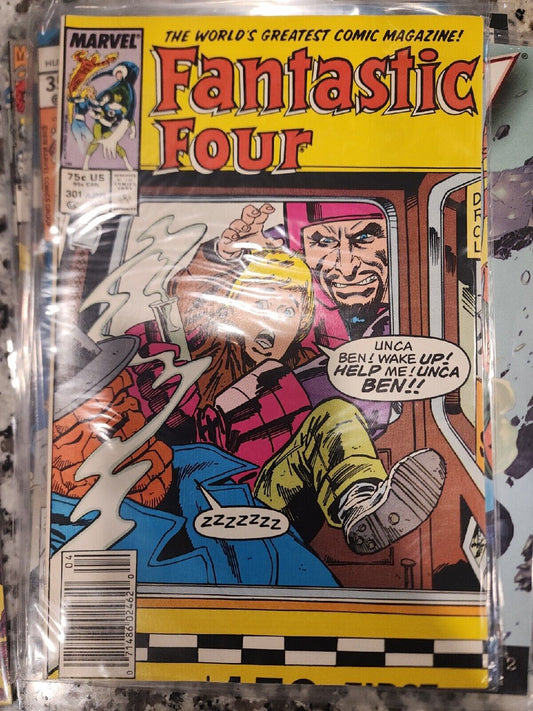 Fantastic Four #301 Comic Book 1987 VF- Roger Stern John Buscema Marvel Thing