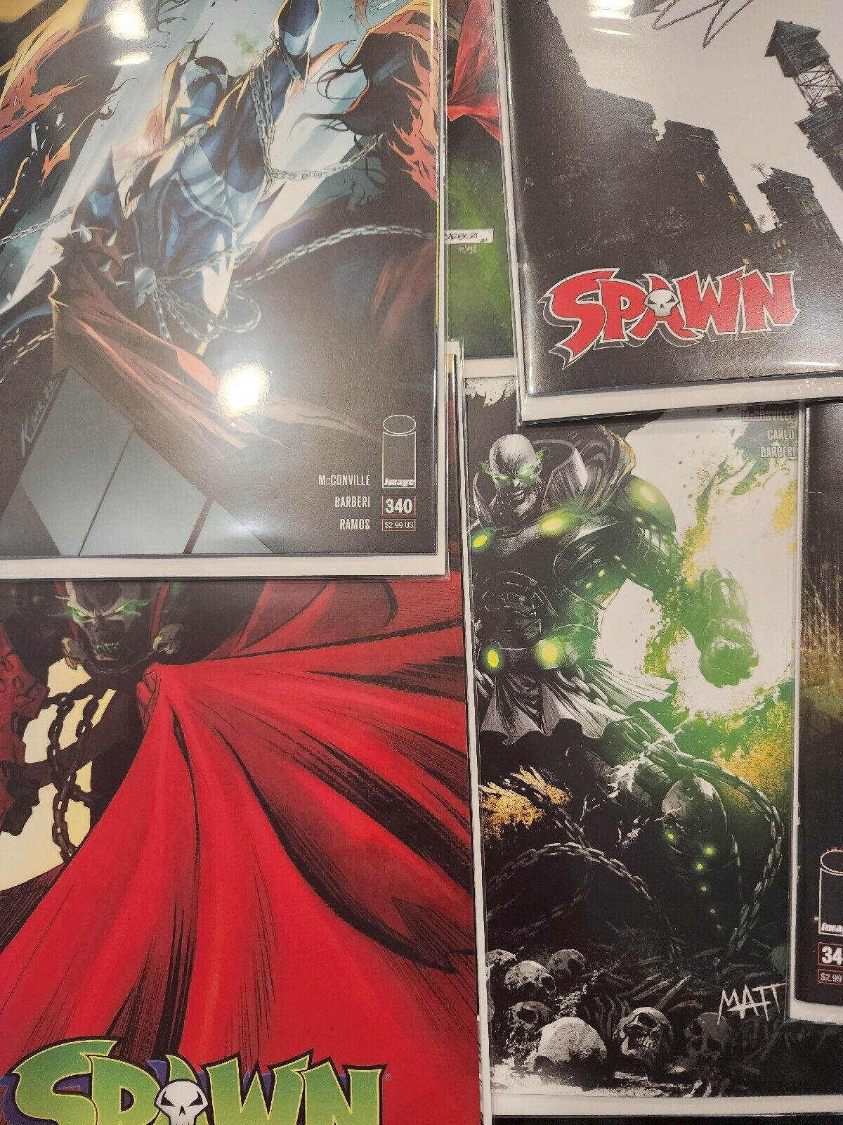 Spawn #311-343 Lot Mcfarlane Image Comics  NM 25 Books