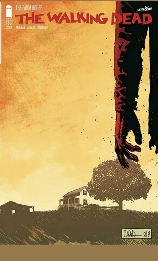 WALKING DEAD #193 1ST PRINT FINAL ISSUE FROM IMAGE! NEW! Hot!!!!Sold out !!!!