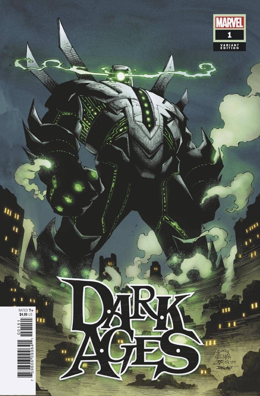 DARK AGES #1 STEGMAN 1:50 VARIANT MARVEL NM