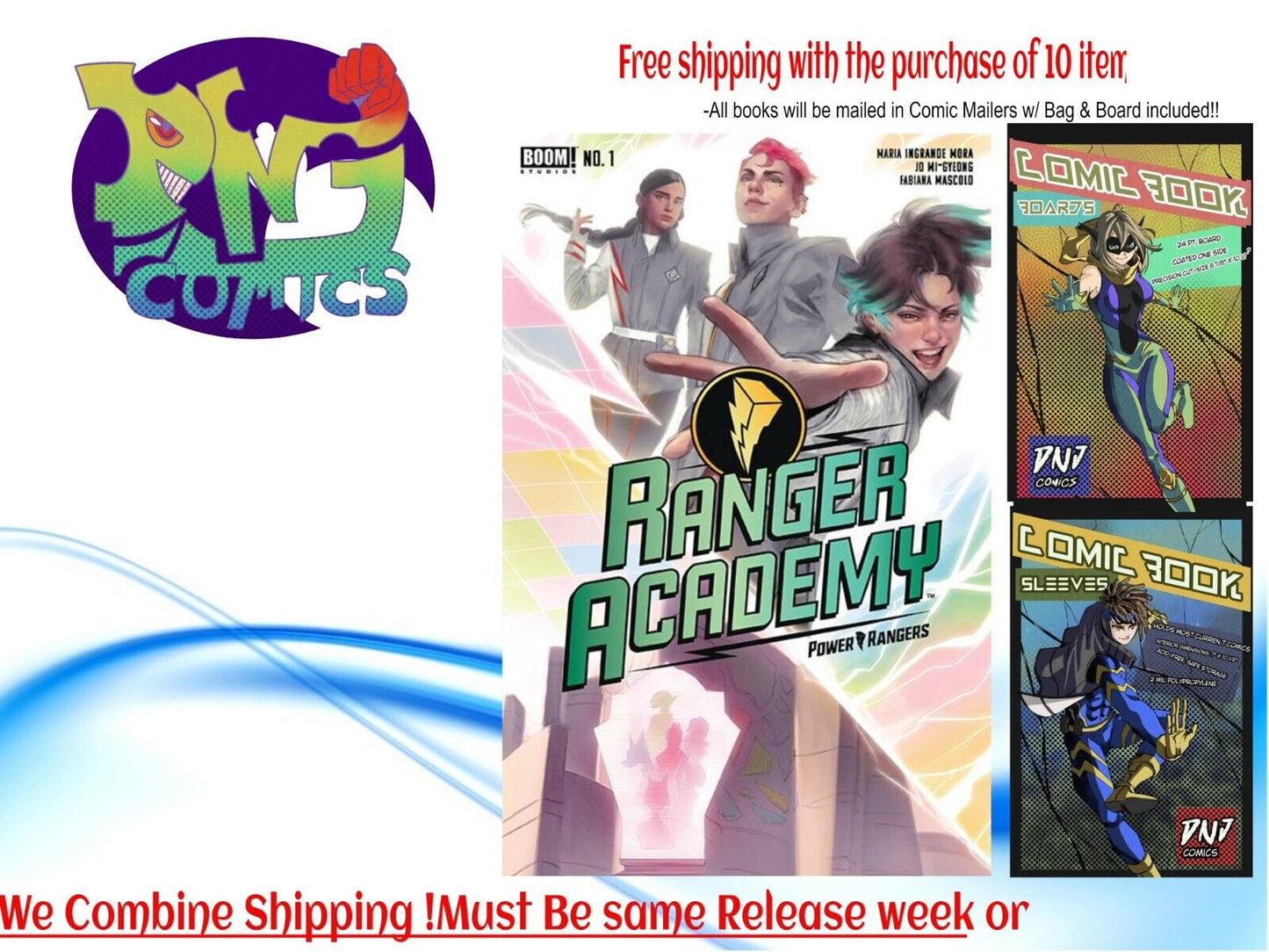 RANGER ACADEMY 1 2023 BOOM! STUDIOS Pre-sale NM